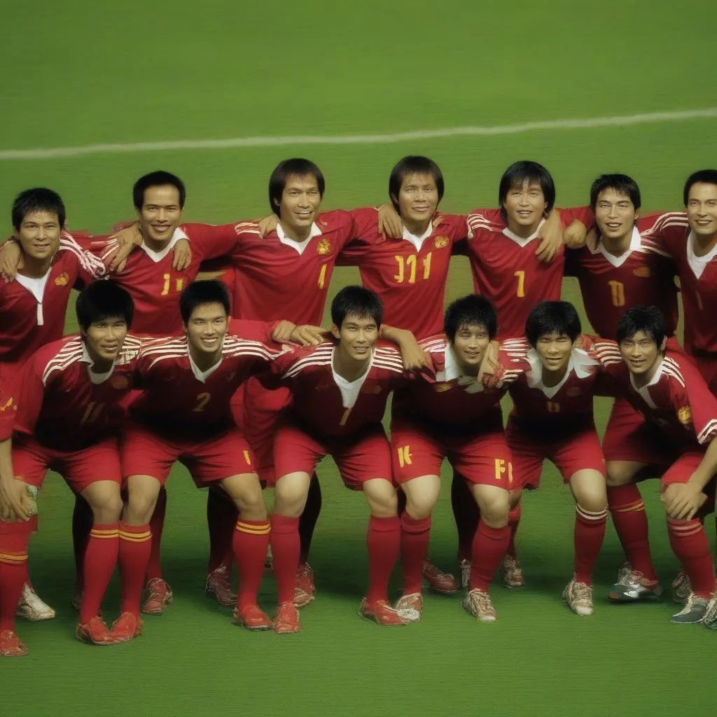 Hình ảnh đội tuyển Việt Nam tại Asian Cup 2007