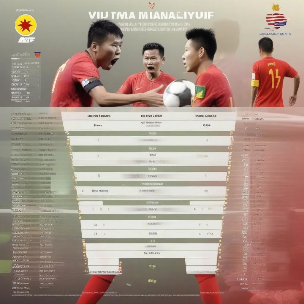 Lịch sử đối đầu Việt Nam vs Malaysia AFF Cup