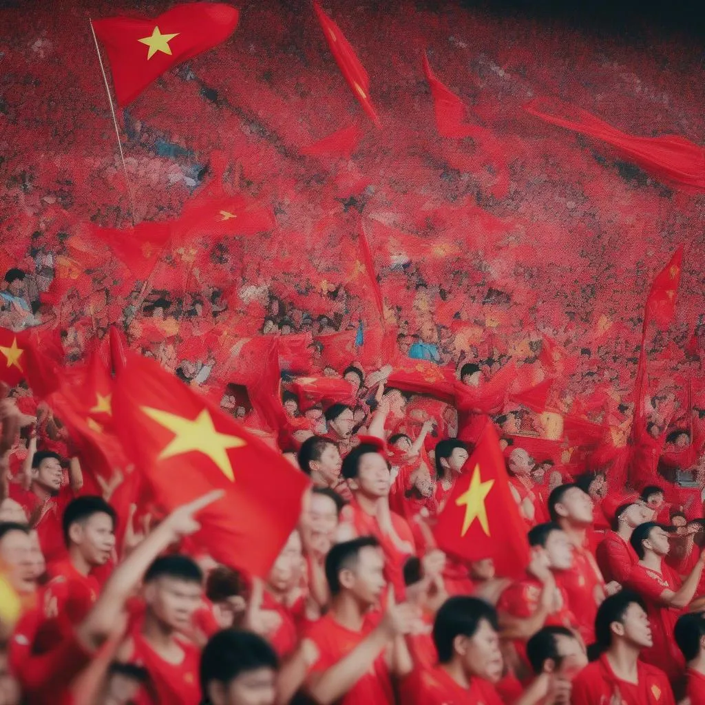 Vietnam football fans