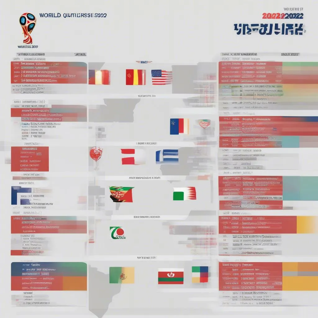 Lịch thi đấu vòng loại thứ 3 World Cup 2022