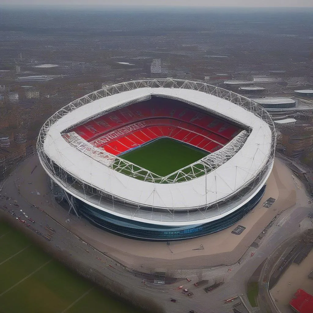 Sân vận động Wembley, biểu tượng của bóng đá Anh