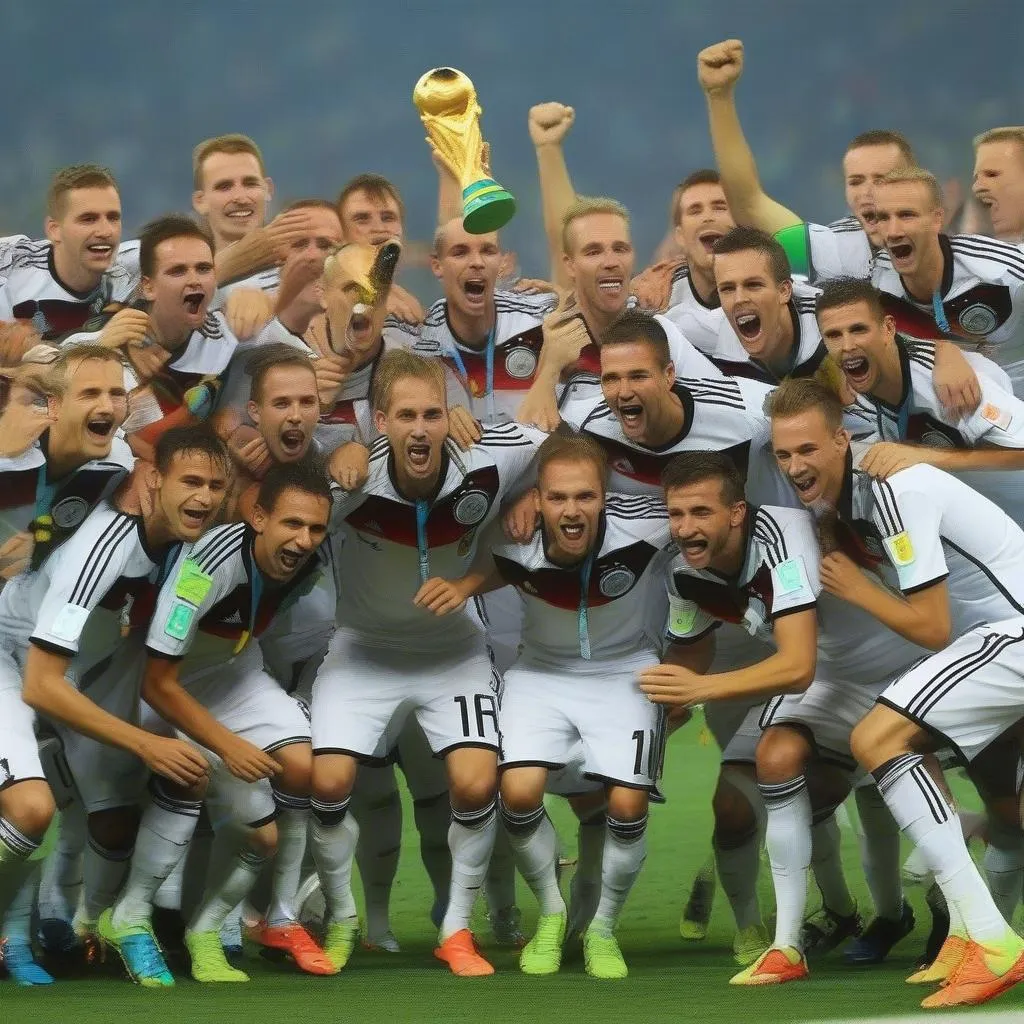 World Cup 2014 - Germany vs Brazil