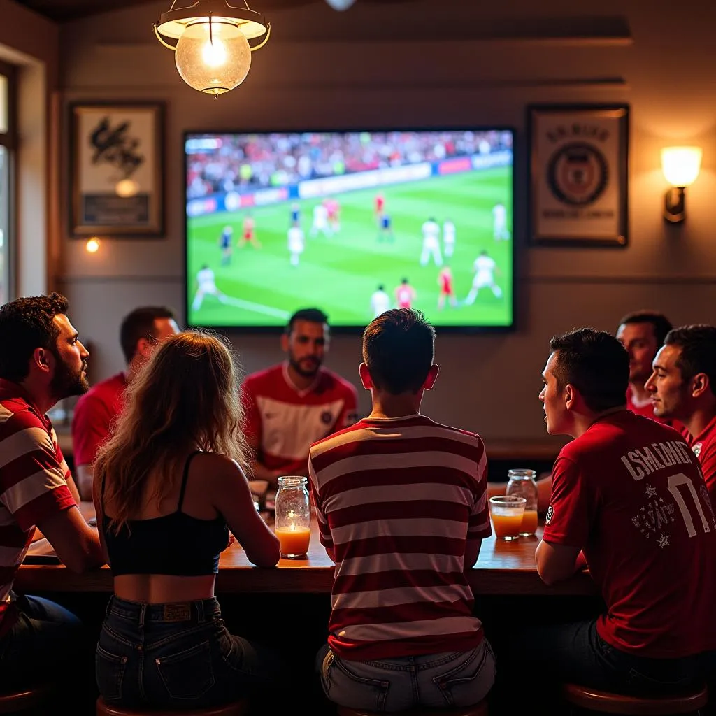 USMNT Fans at a Watch Party