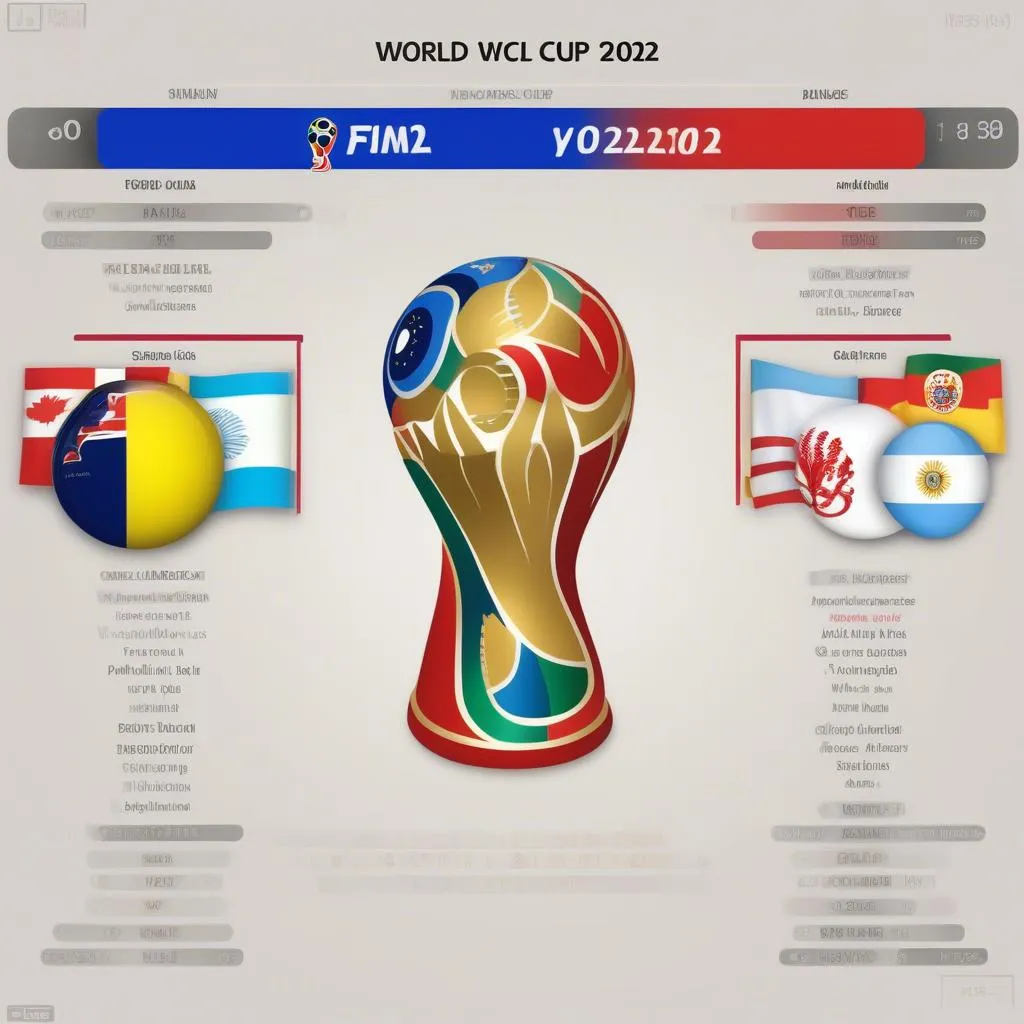 Dự đoán tỷ số World Cup 2022