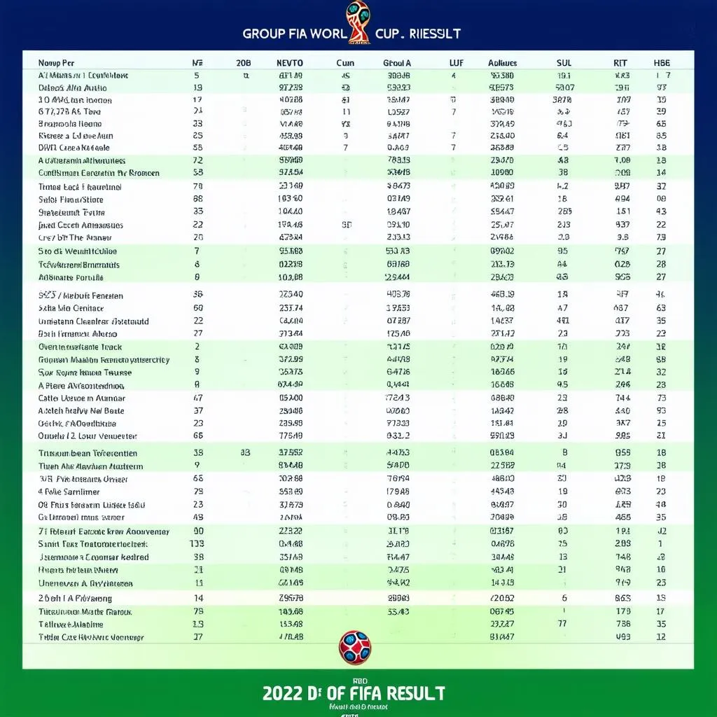 World Cup 2022 - Kết quả bảng D