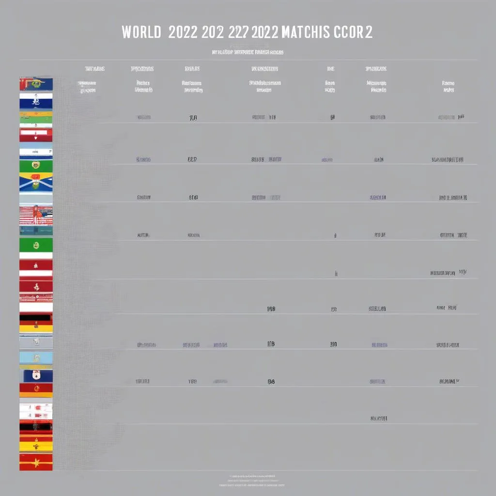 World Cup 2022: Dự đoán tỷ số các trận đấu