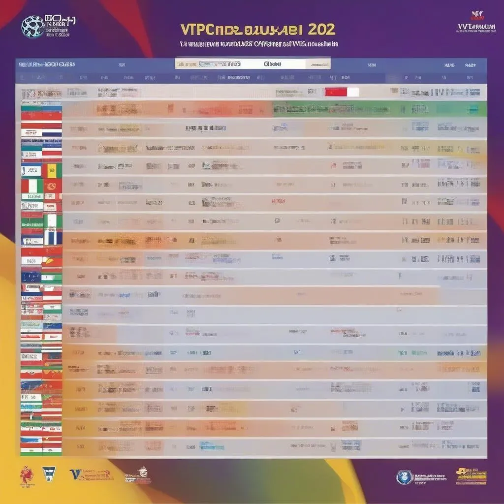 Lịch thi đấu World Cup 2022 trên VTV