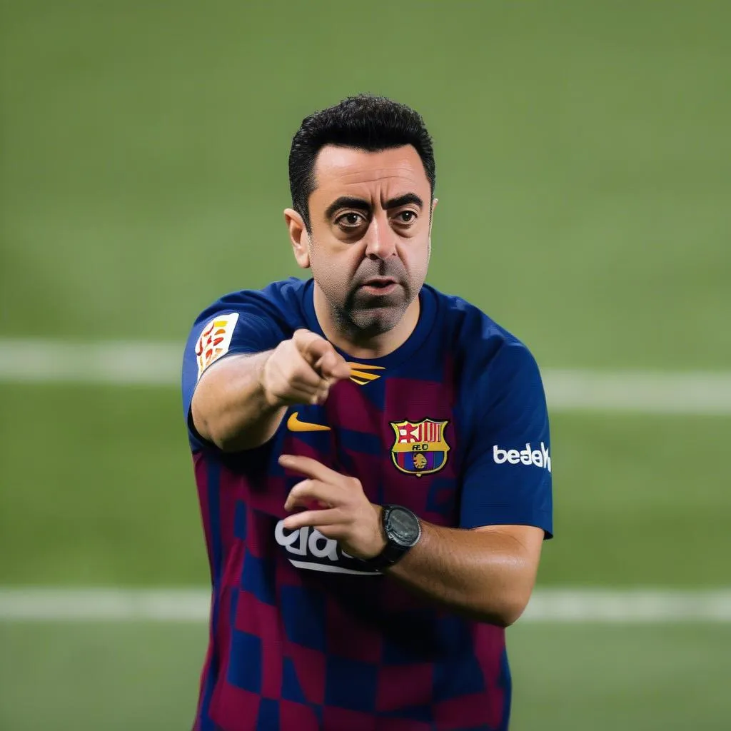 Xavi Hernandez dẫn dắt Barcelona