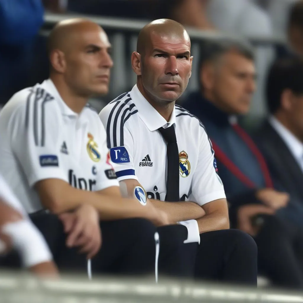 zidane chia tay real madrid