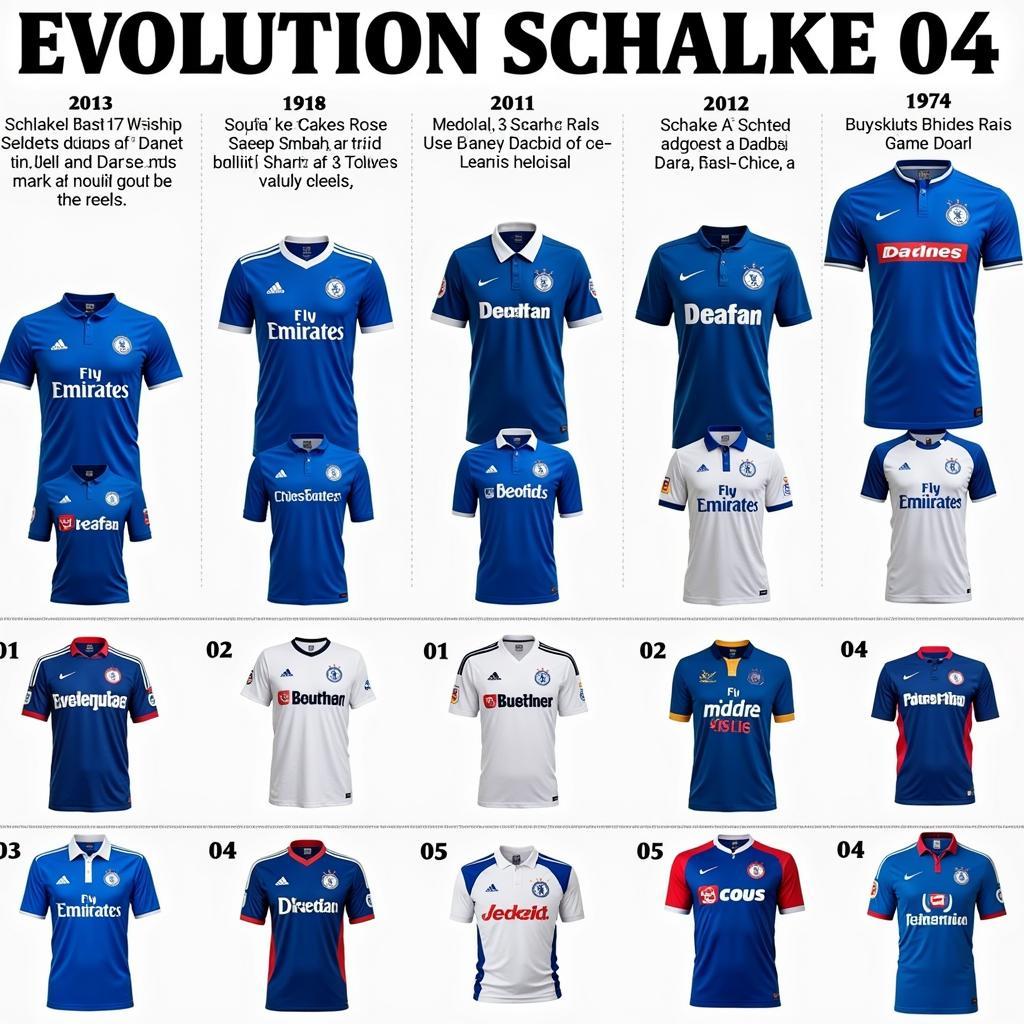 Lịch sử áo CLB Schalke 04