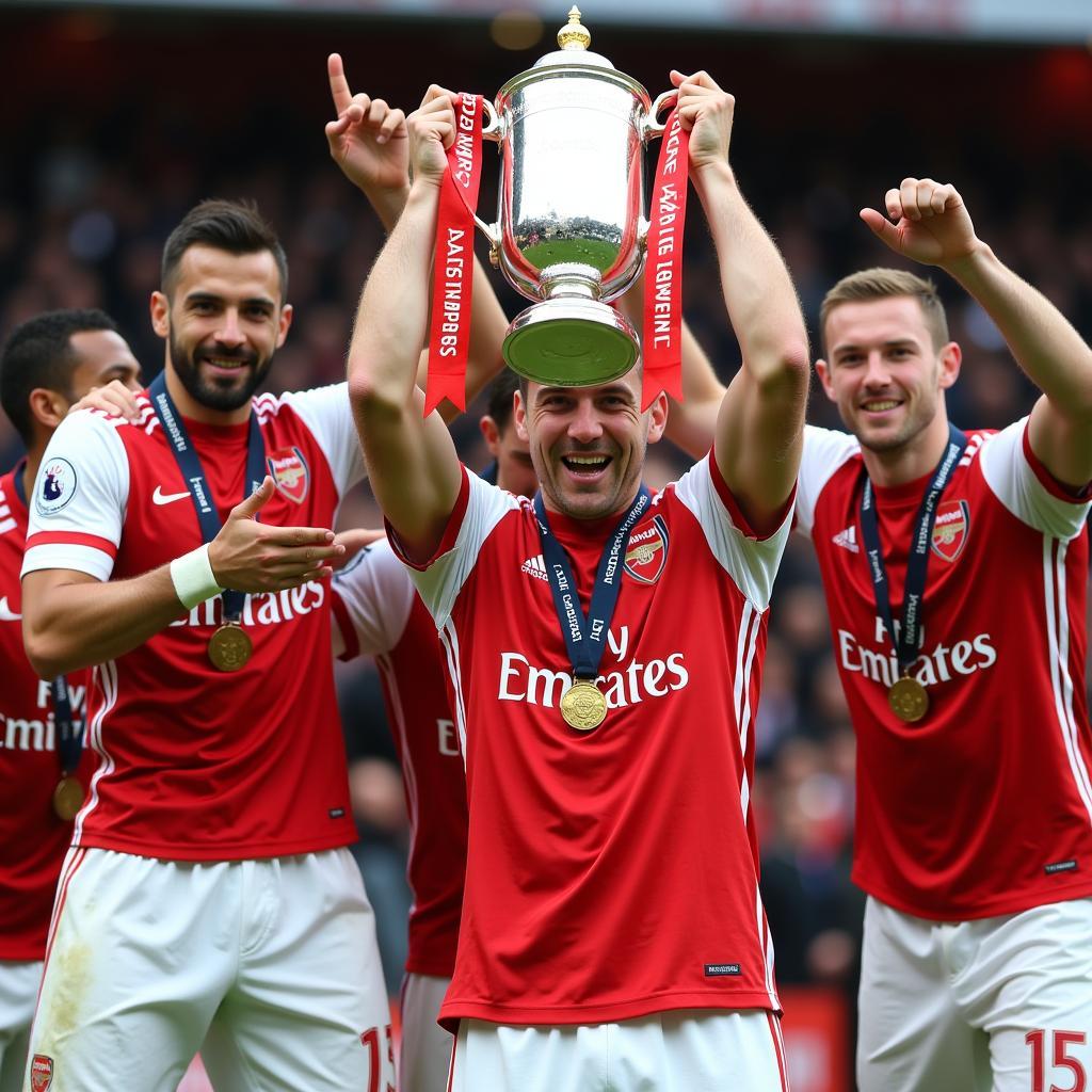 Arsenal vô địch FA Cup 2015