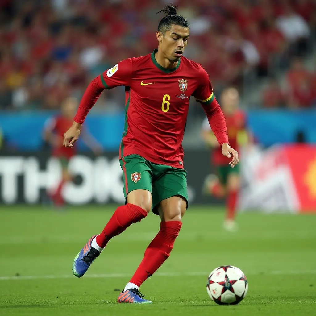 Cristiano Ronaldo ghi bàn thắng đẹp trong trận Bồ Đào Nha vs Tây Ban Nha tại World Cup 2018