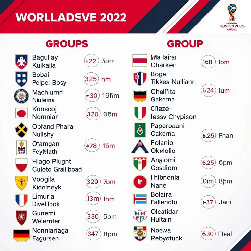 Bảng đấu World Cup 2022 khu vực châu Á