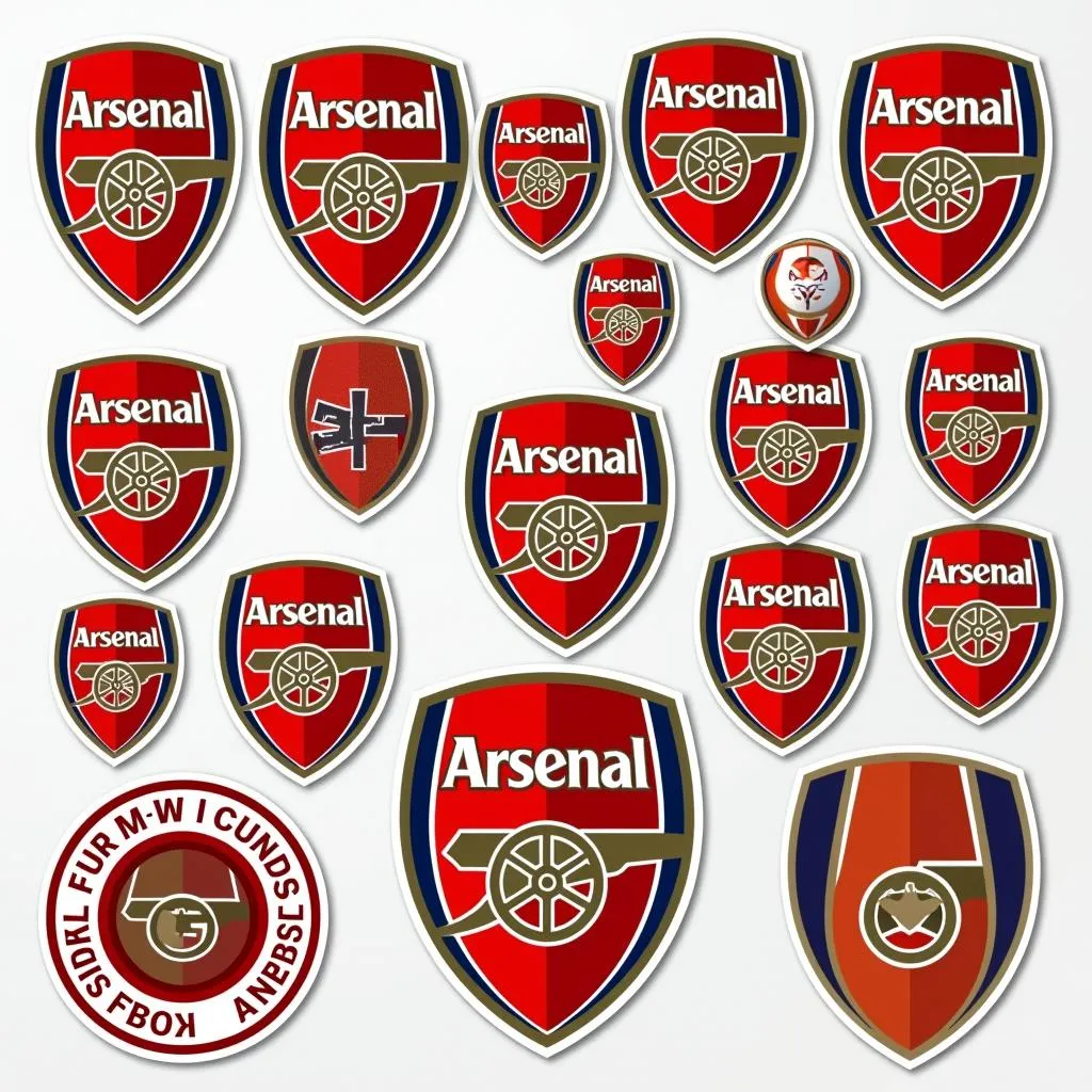 Bộ sưu tập logo Arsenal