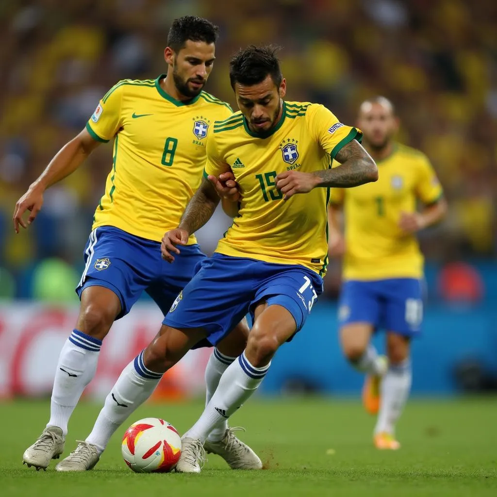 Trận đấu giữa Brazil và Đức tại bán kết World Cup 2014