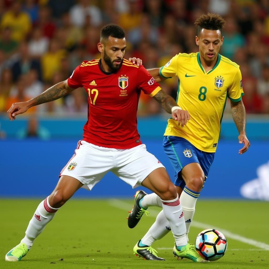 Brazil vs Belgium 2018 Match