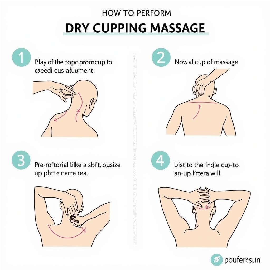 Các Bước Thực Hiện Dry Cupping Massage