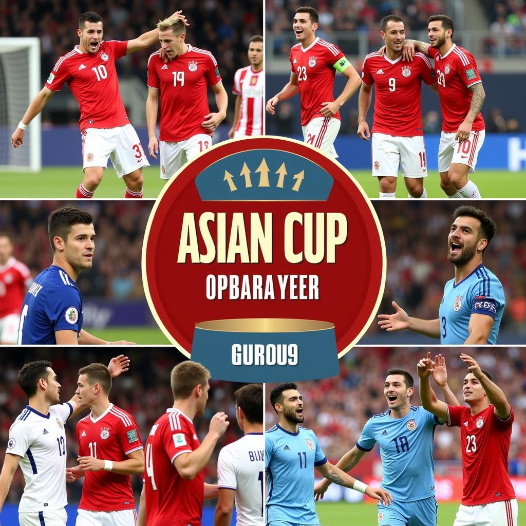 Các đội tuyển xuất sắc vòng bảng Asian Cup 2019