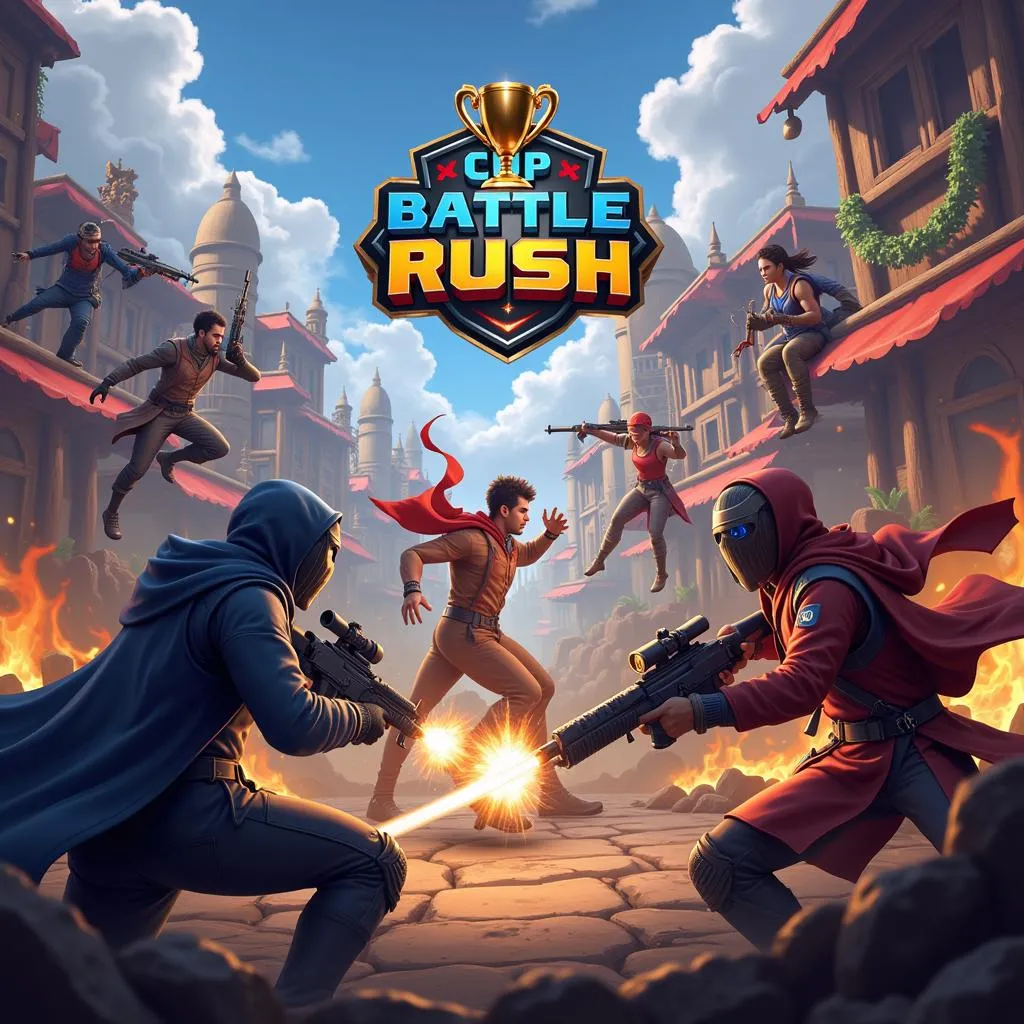 Hình ảnh chiến trường Cup Battle Rush