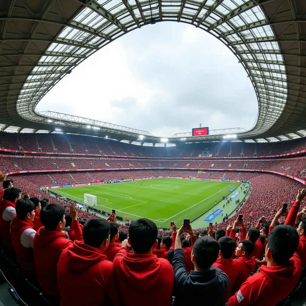 China FA Cup khán đài sôi động