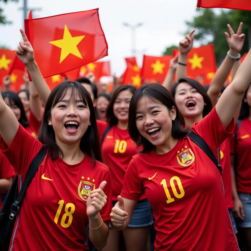 Cổ động viên Việt Nam tại World Cup