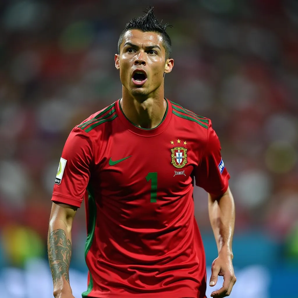 Cristiano Ronaldo tại World Cup 2018