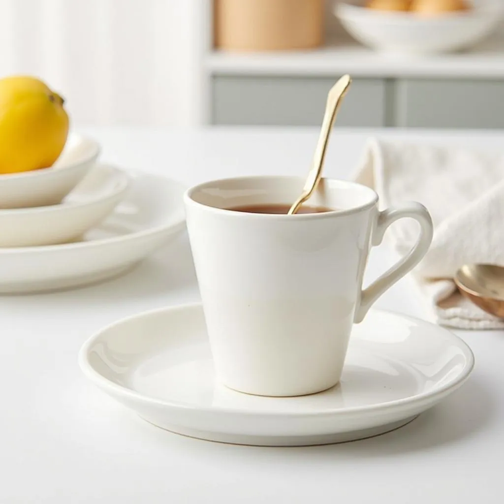 Durable Cup and Plate Set for Everyday Use