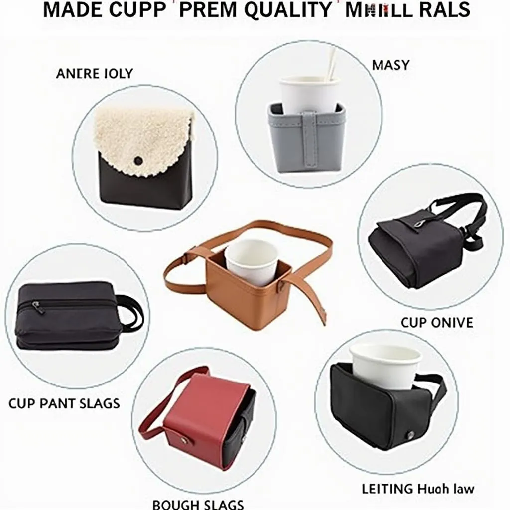 Cup Holder Bag Chất Liệu Cao Cấp