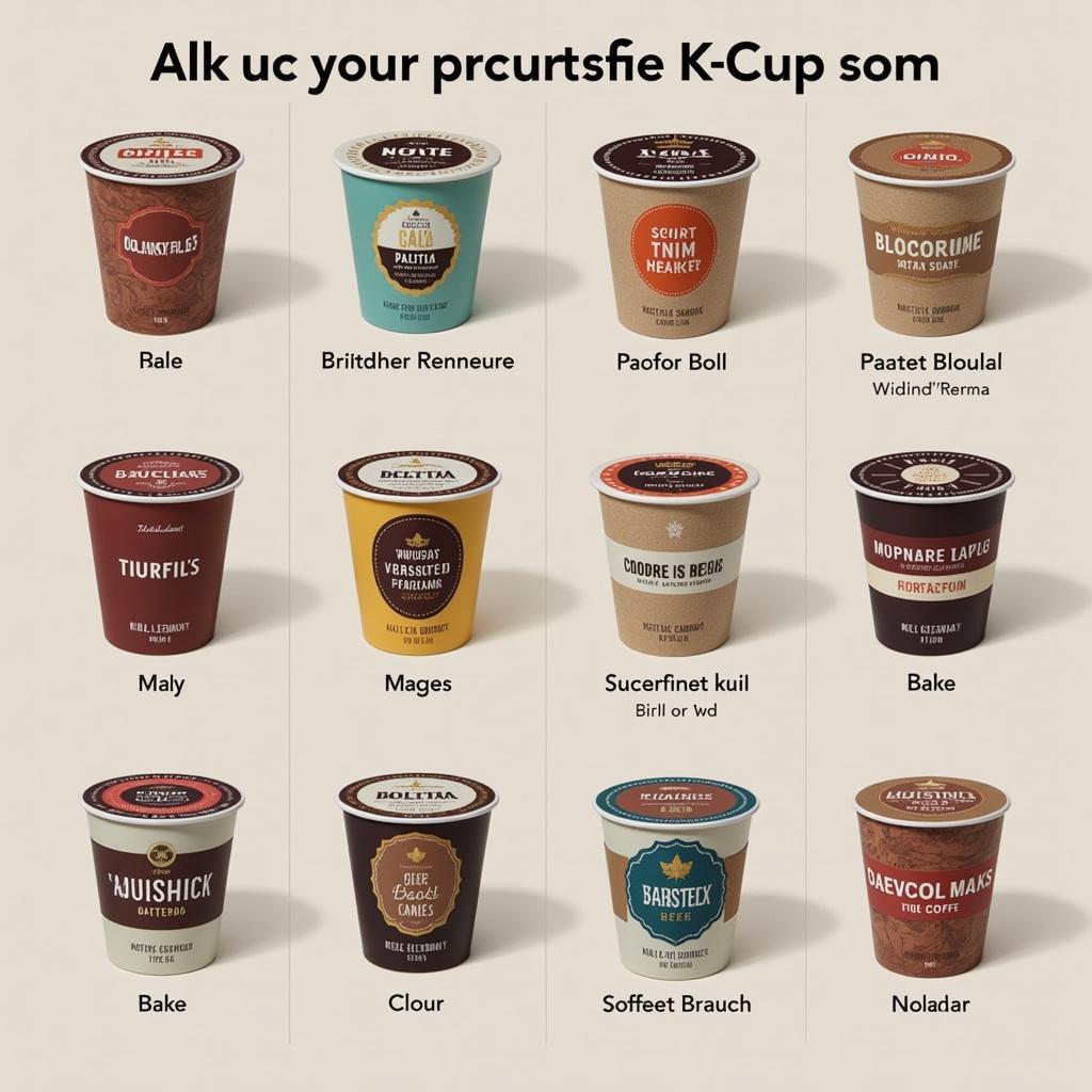 Custom K Cups: Cà phê cá nhân hóa