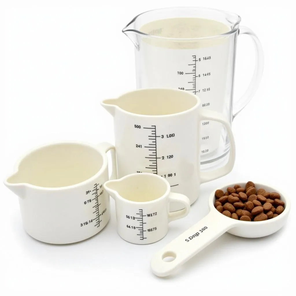 Dog Food Measuring Cups