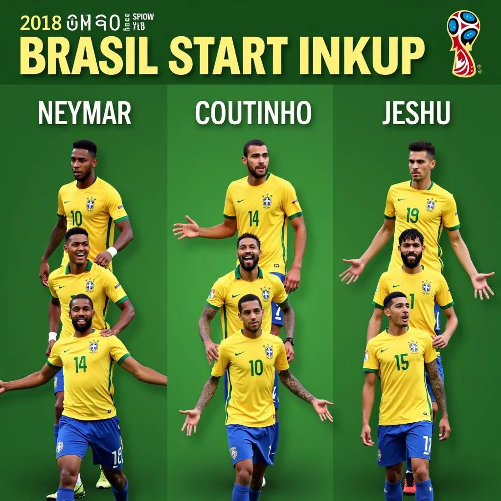 Đội hình Brazil tại World Cup 2018