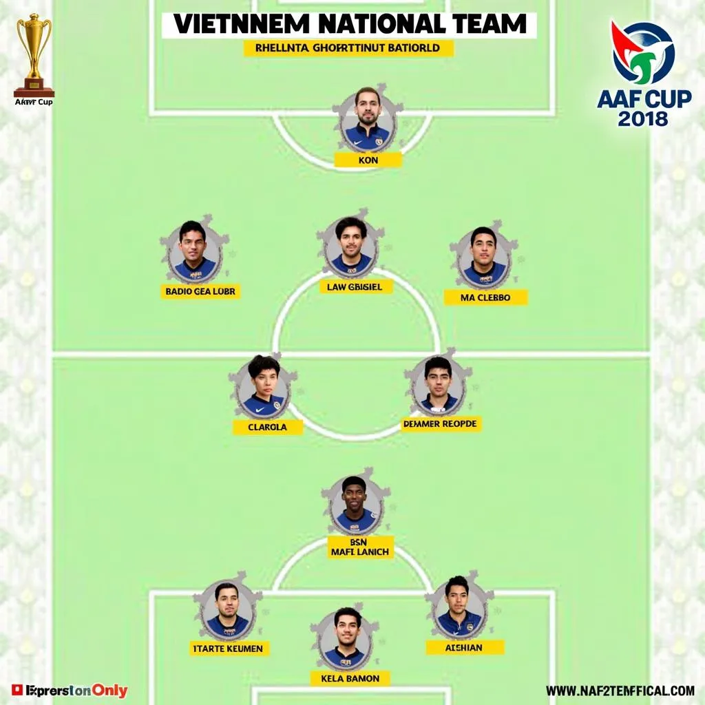 Đội Hình Việt Nam AFF Cup 2018