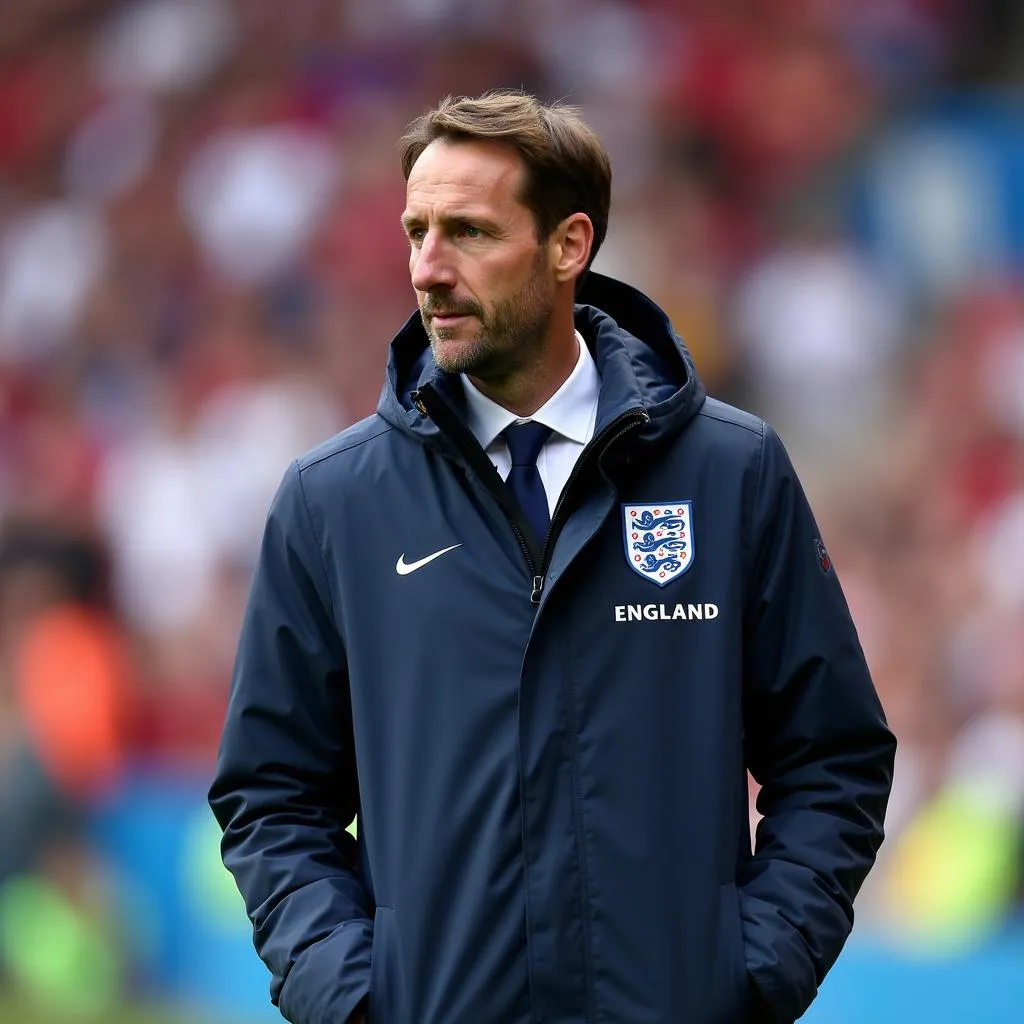 Gareth Southgate dẫn dắt Đội tuyển Anh tại World Cup 2018