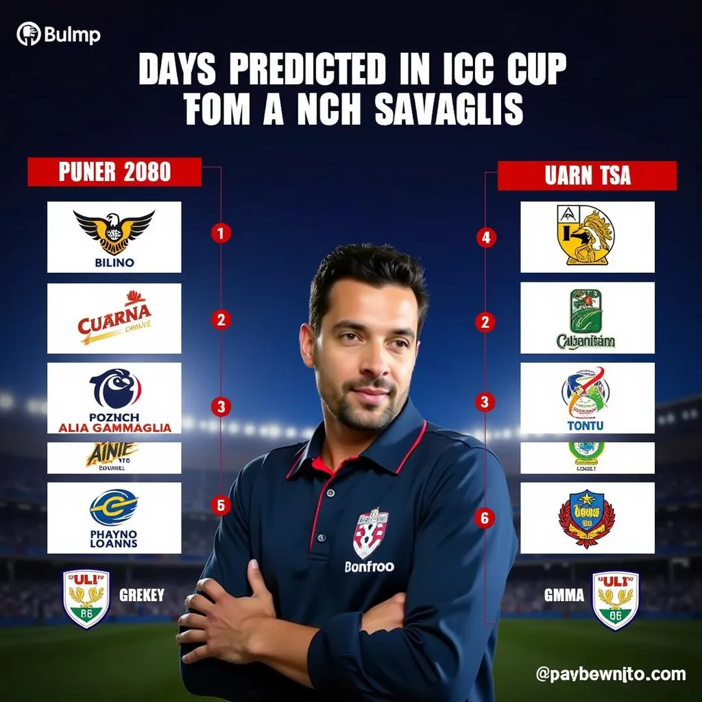 Dự đoán tỷ số ICC Cup