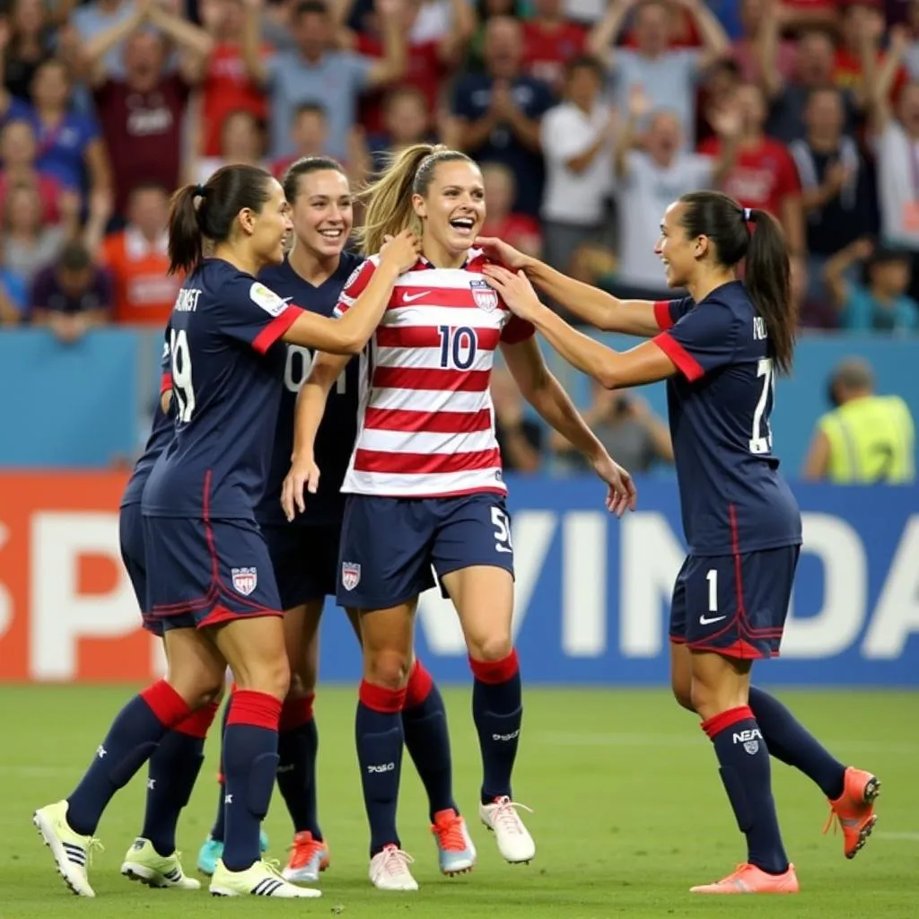 Alex Morgan at the FIFA U20 Women's World Cup 2012