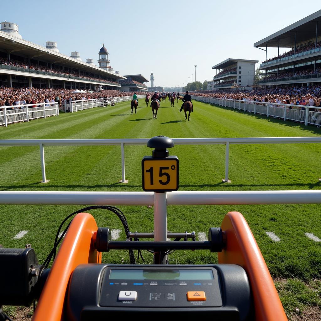 Flemington Racecourse Finish Line