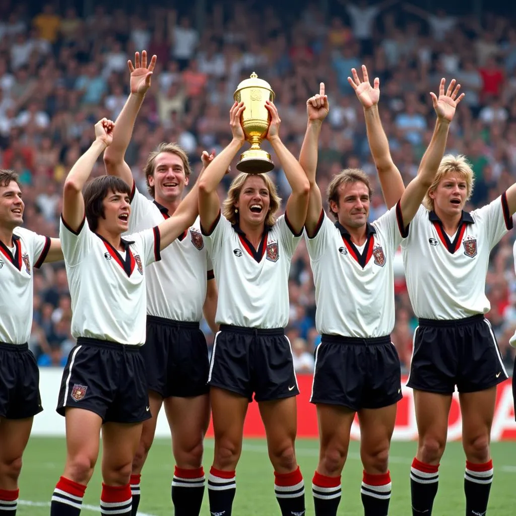 German National Team World Cup 1974