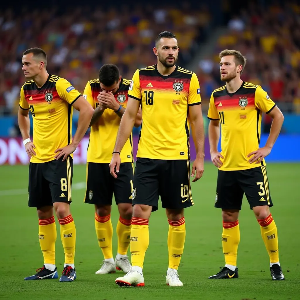 Germany eliminated in group stage