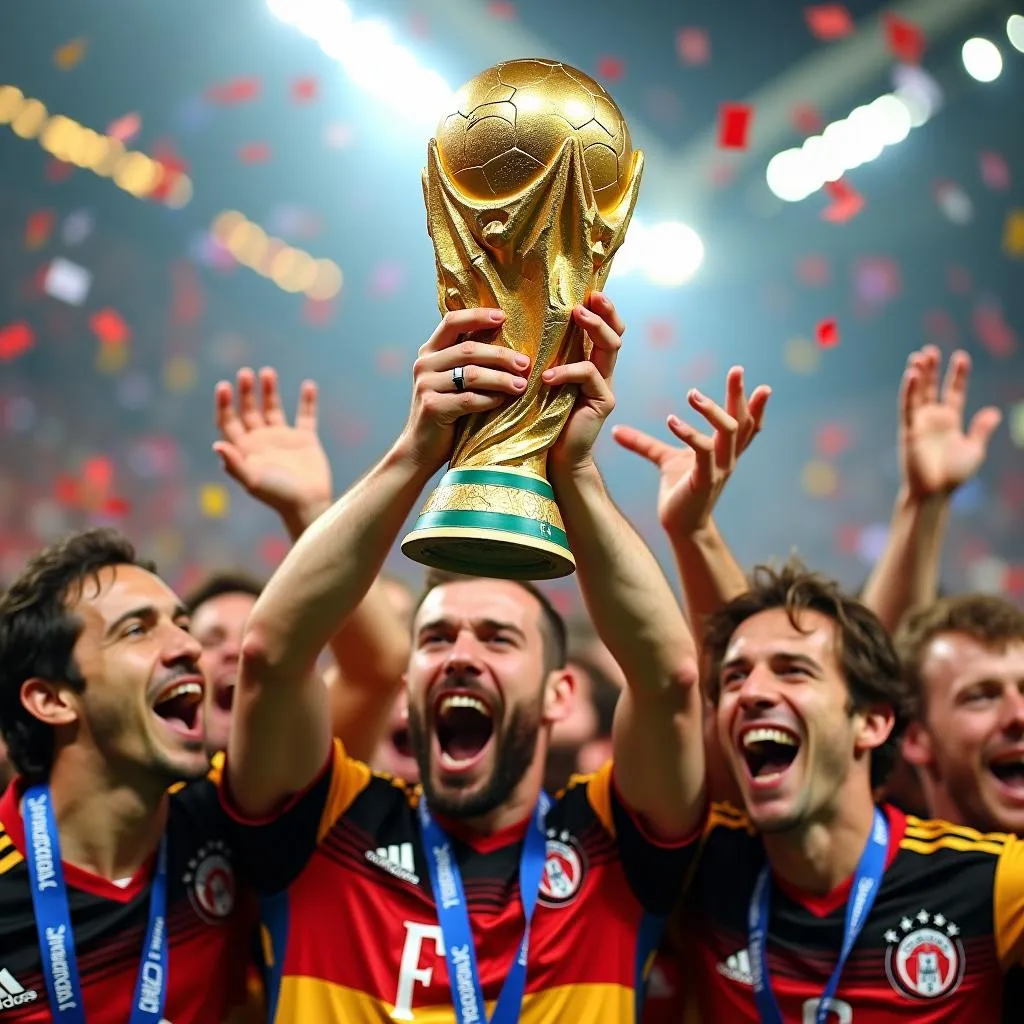 Germany's Triumphant World Cup Celebration