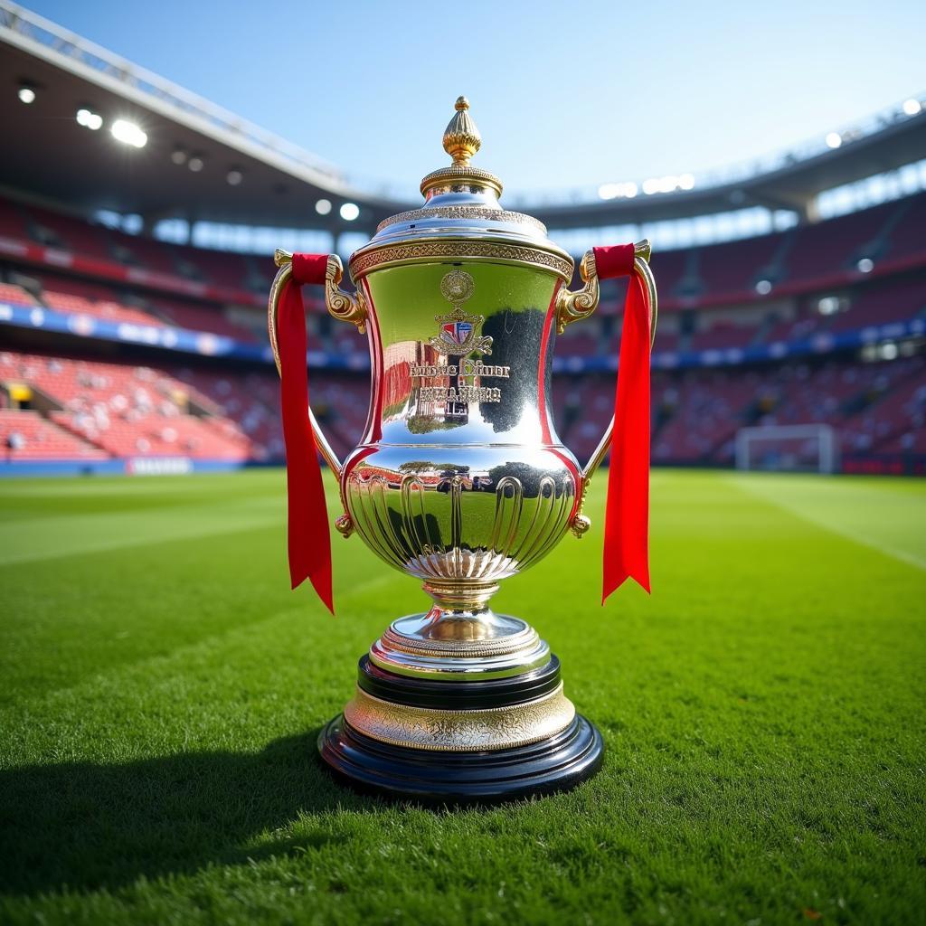 Giải đấu K+ FA Cup - Hình ảnh cúp FA trên sân cỏ