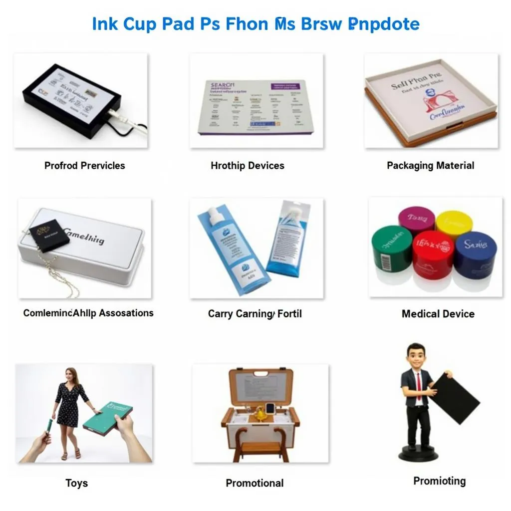 Various Applications of Ink Cup Pad Printing