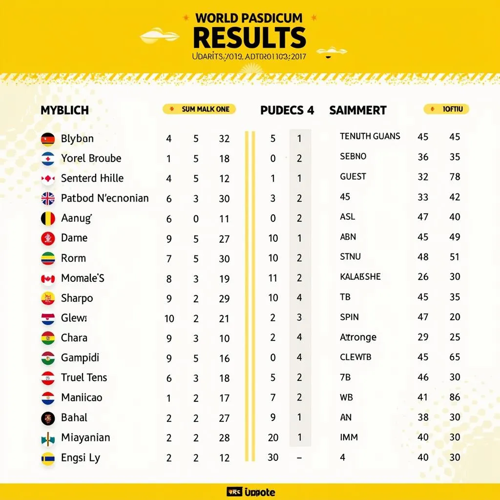 Kết Quả World Cup 2022 - Cập Nhật Liên Tục