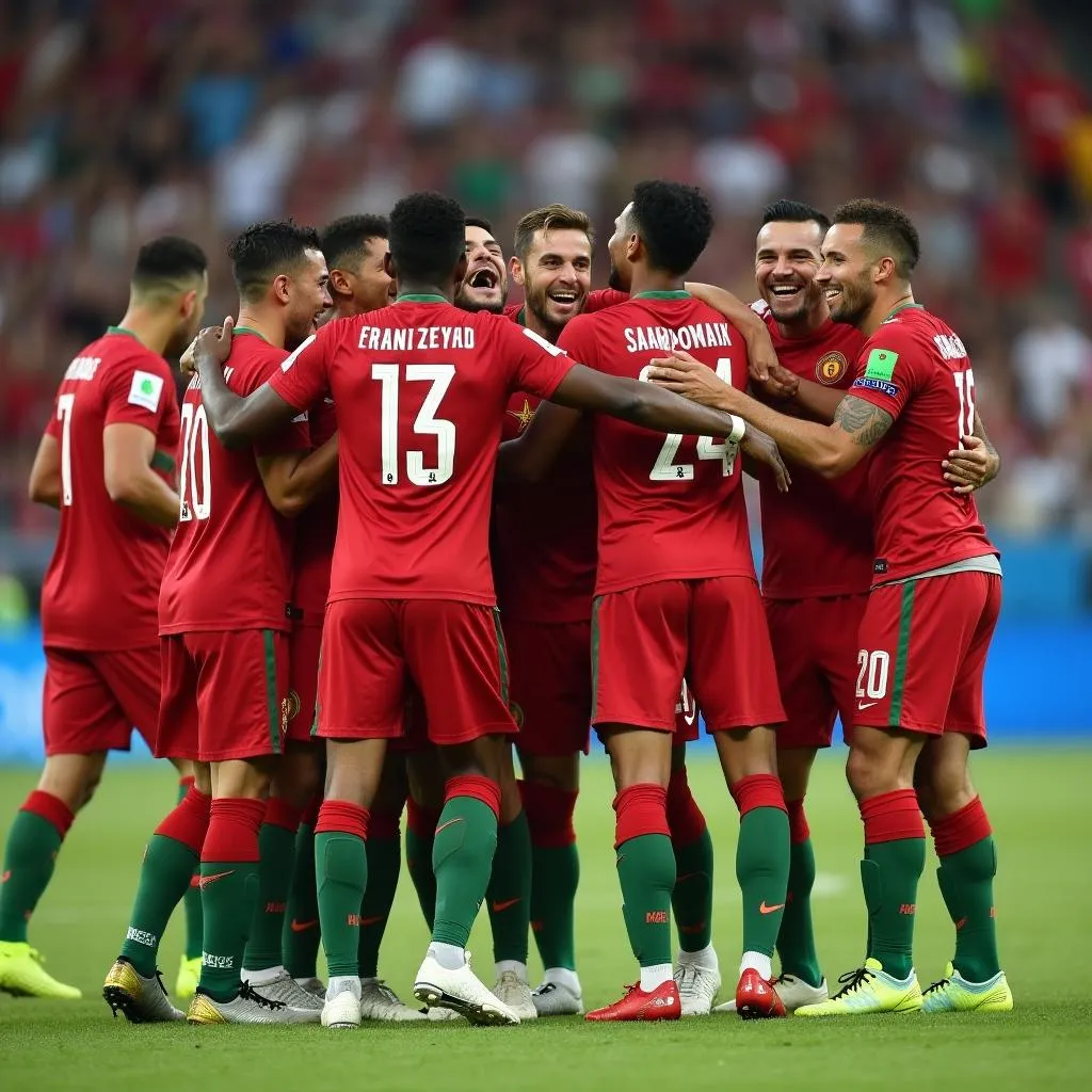 Tuyển Morocco lập kỳ tích vào bán kết World Cup 2022