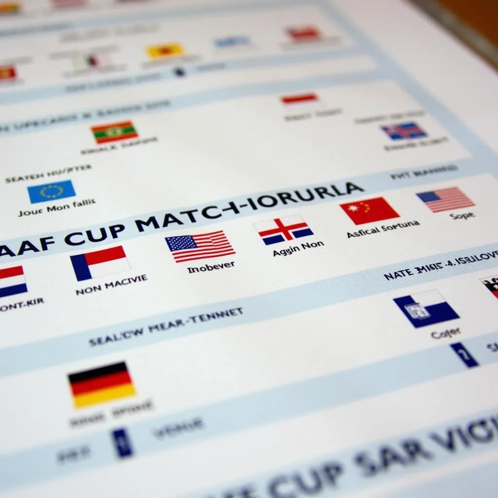 Lịch thi đấu AFF Cup 2018