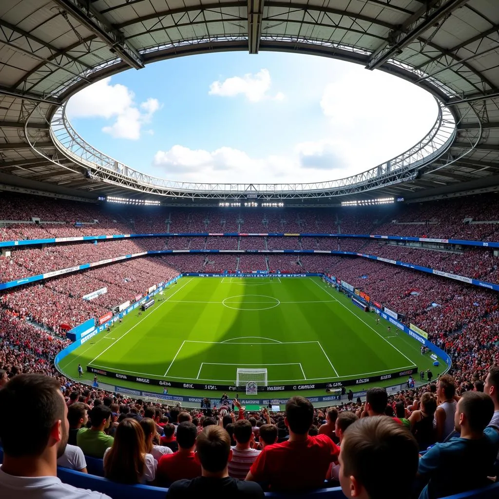 Luzhniki Stadium during the World Cup 2018 Final