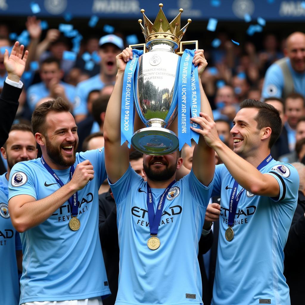 Manchester City vô địch Premier League