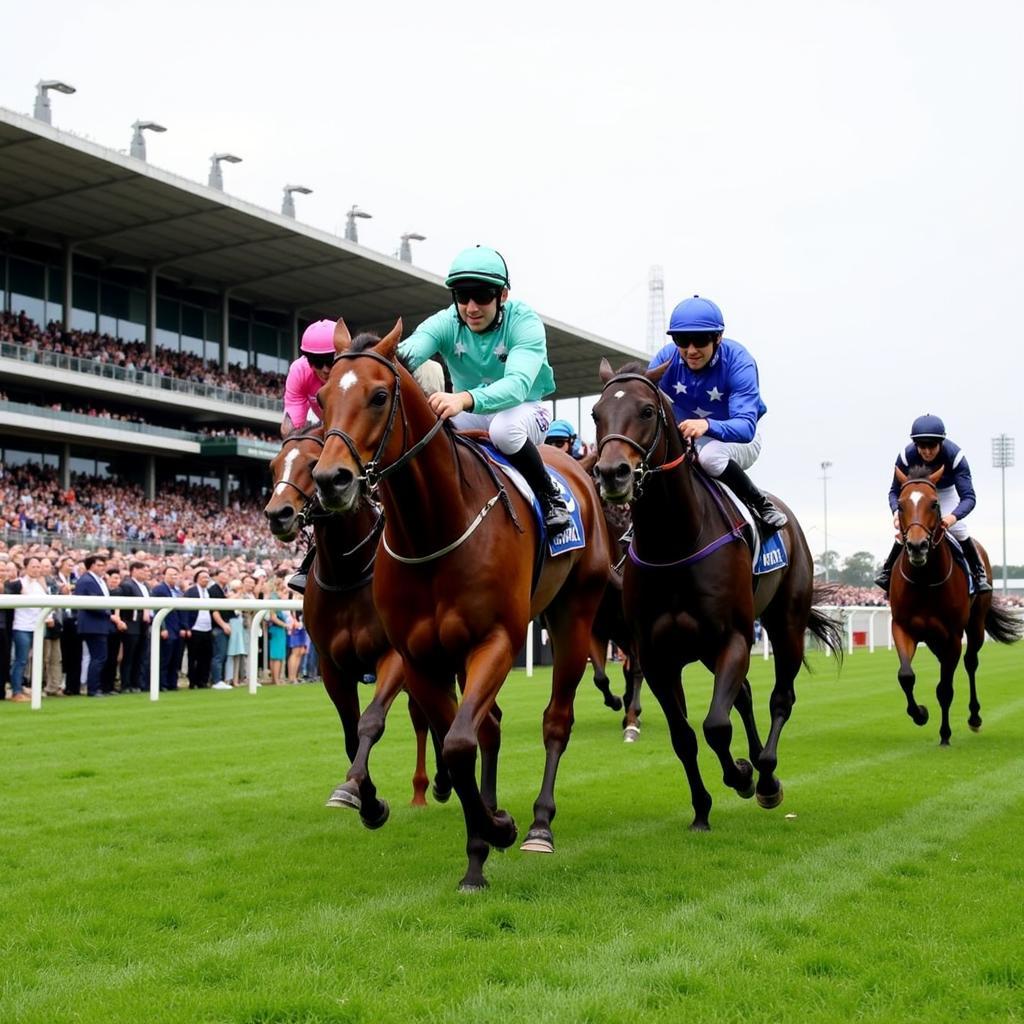 Melbourne Cup 2018 Finish Line: Cross Counter Wins