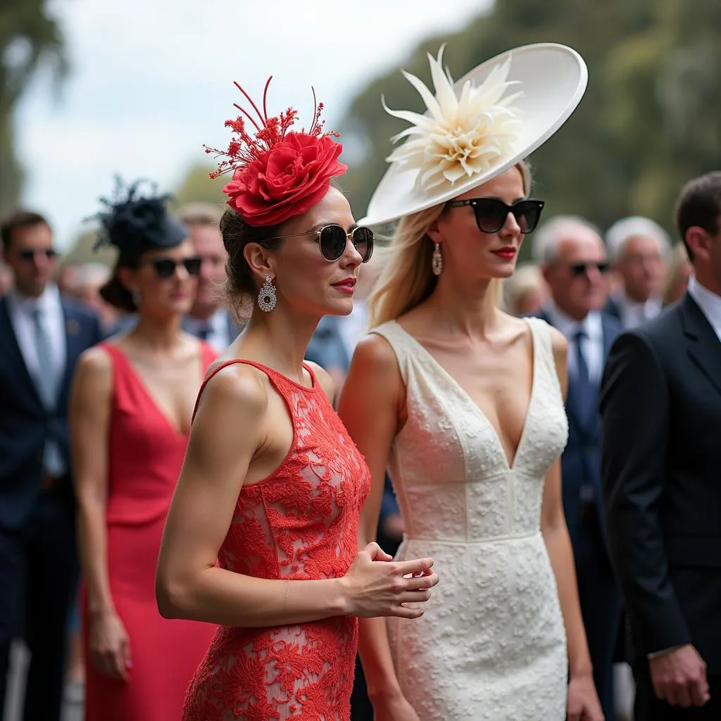 Melbourne Cup fashion parade