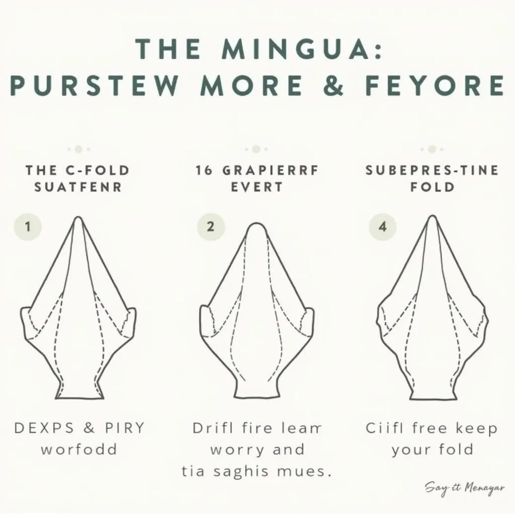 Menstrual Cup Folding Techniques