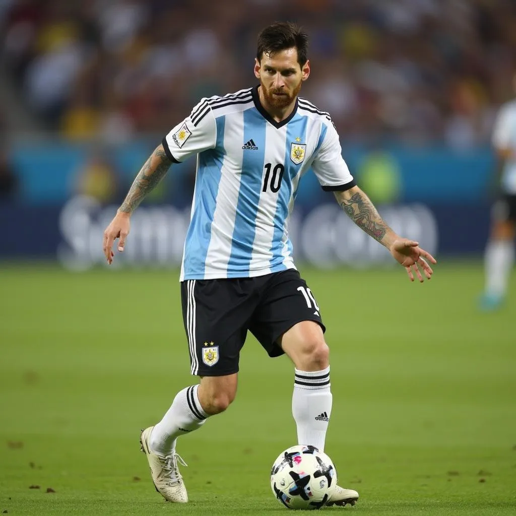 Lionel Messi thất vọng sau thất bại tại World Cup 2014